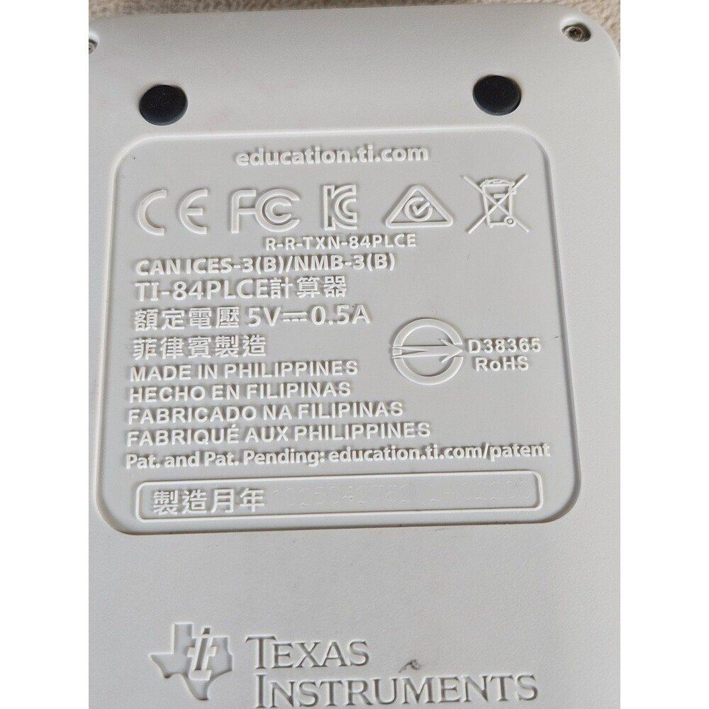 Texas Instruments TI-84 Plus CE Python COLOR Graphing Calculator USB Charging - Picture 6 of 8